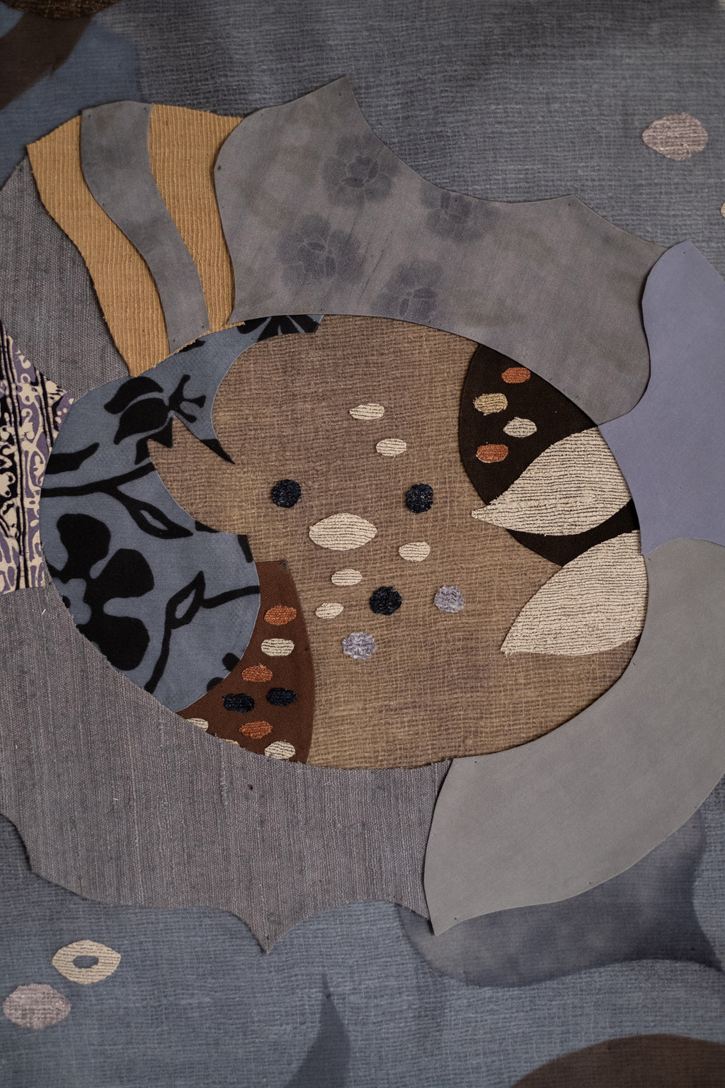 Mixed Media by Anton Nazarko titled "Two Flowers (Blue)" - 4.