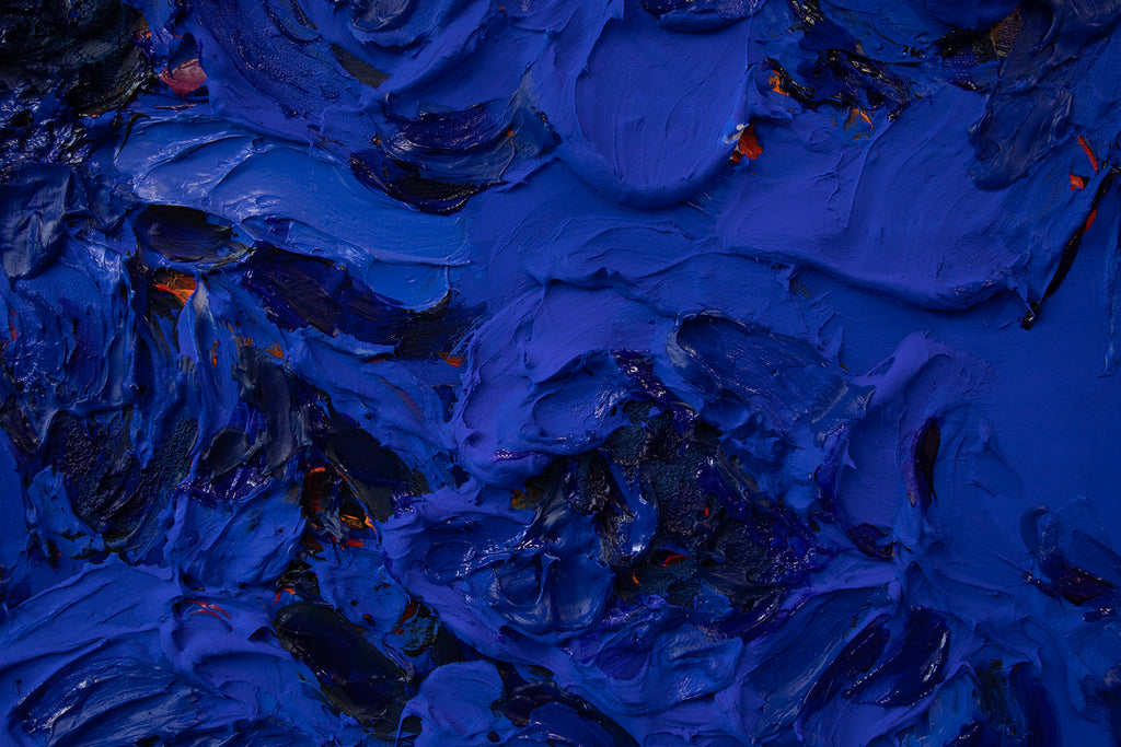 Painting by Erin Lynn Welsh titled "Botany Mono 48" - 5.