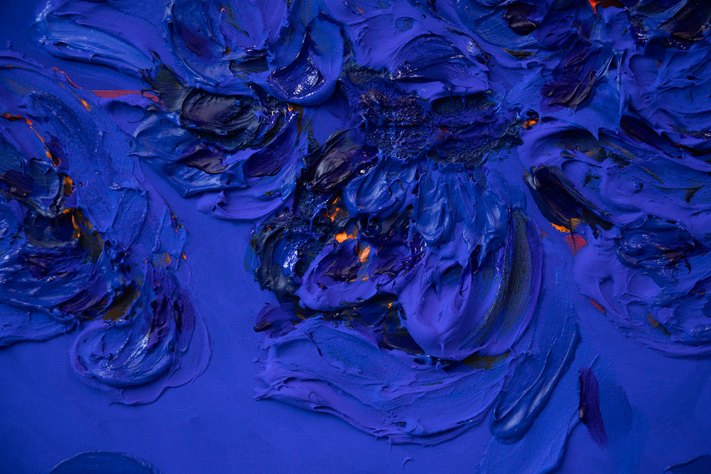 Painting by Erin Lynn Welsh titled "Botany Mono 48" - 8.