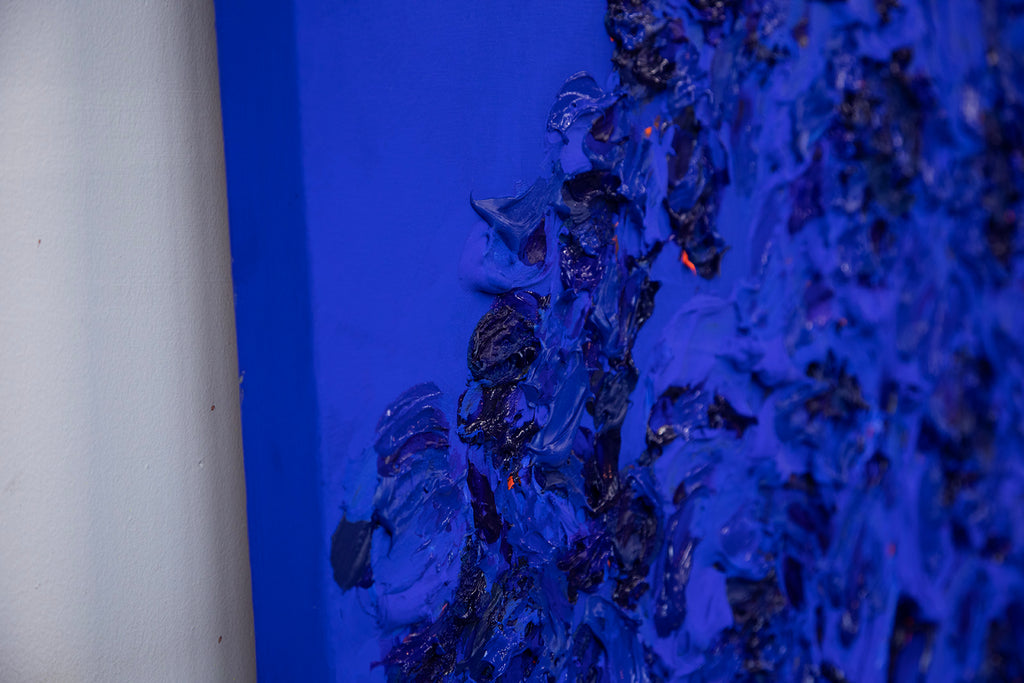 Painting by Erin Lynn Welsh titled "Botany Mono 48" - 3.