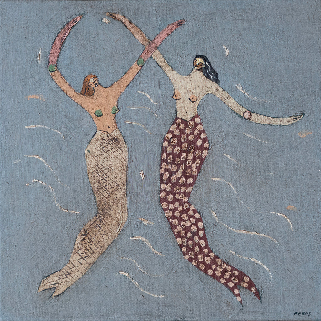 Painting by Brittany Ferns titled "Echoes of Water" - 2.