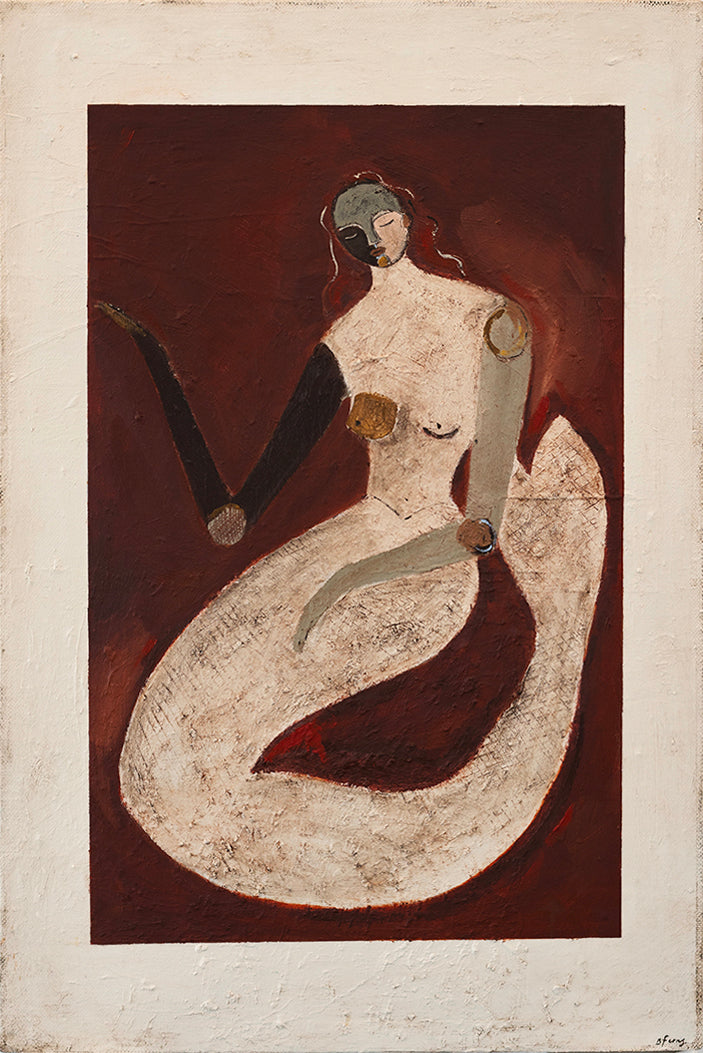 Painting by Brittany Ferns titled "In The Deep" - 2.