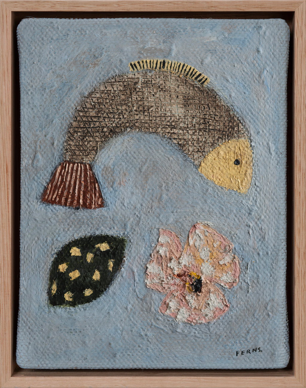 Painting by Brittany Ferns titled "Savouring Stillness 1" - 2.