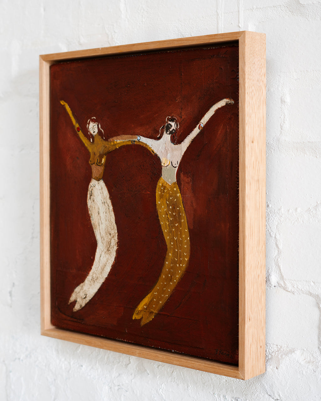 Painting by Brittany Ferns titled "Sirens Duet One" - 3.