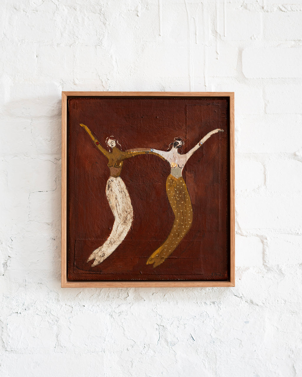 Painting by Brittany Ferns titled "Sirens Duet One" - 4.