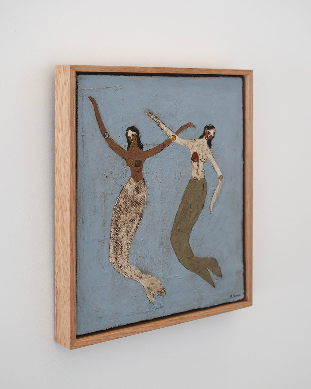 Painting by Brittany Ferns titled "Sirens Duet Two" - 3.