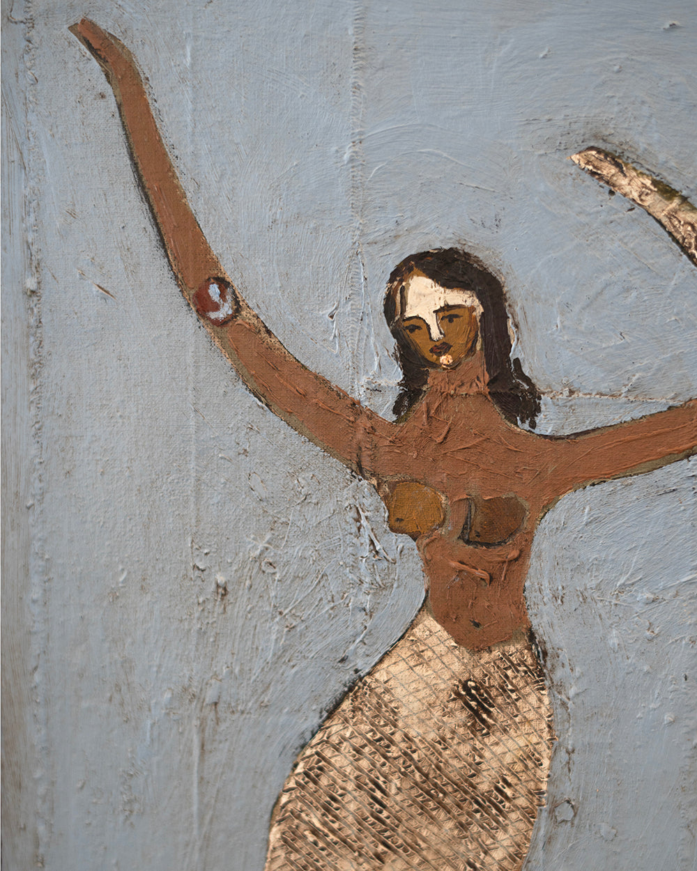 Painting by Brittany Ferns titled "Sirens Duet Two" - 4.