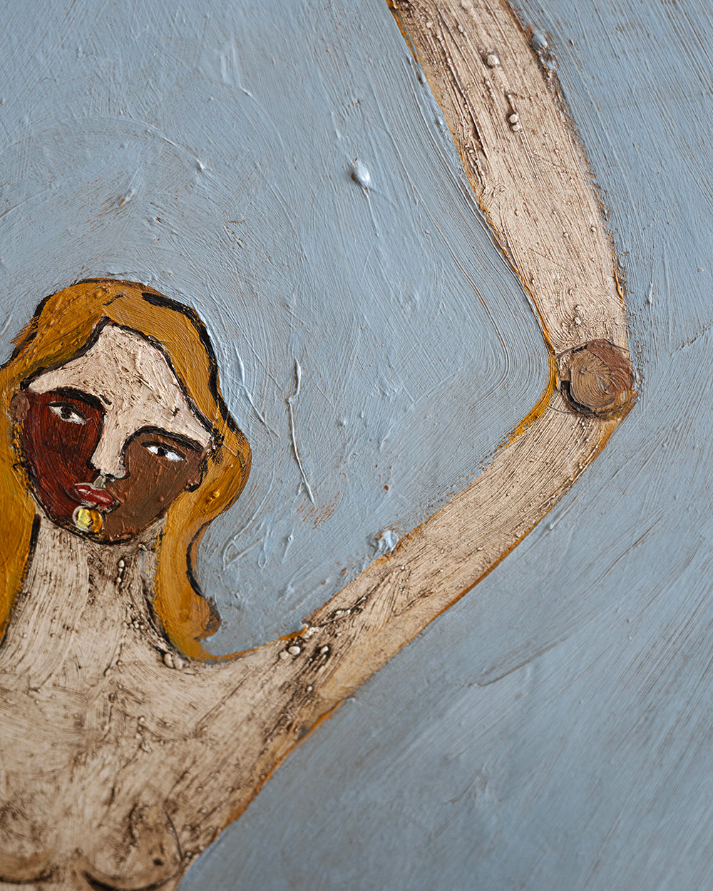 Painting by Brittany Ferns titled "Sirens Song" - 3.