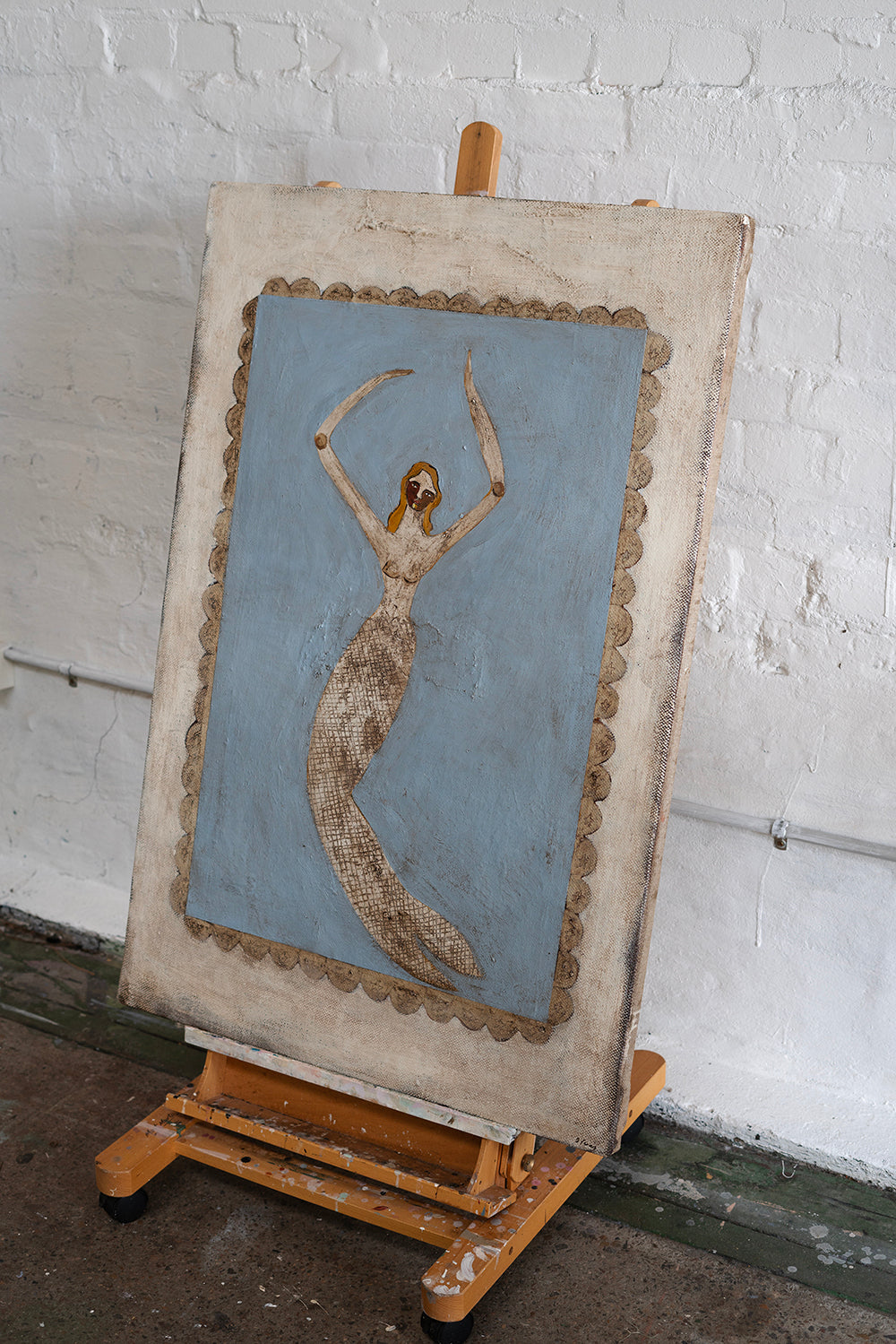 Painting by Brittany Ferns titled "Sirens Song" - 8.