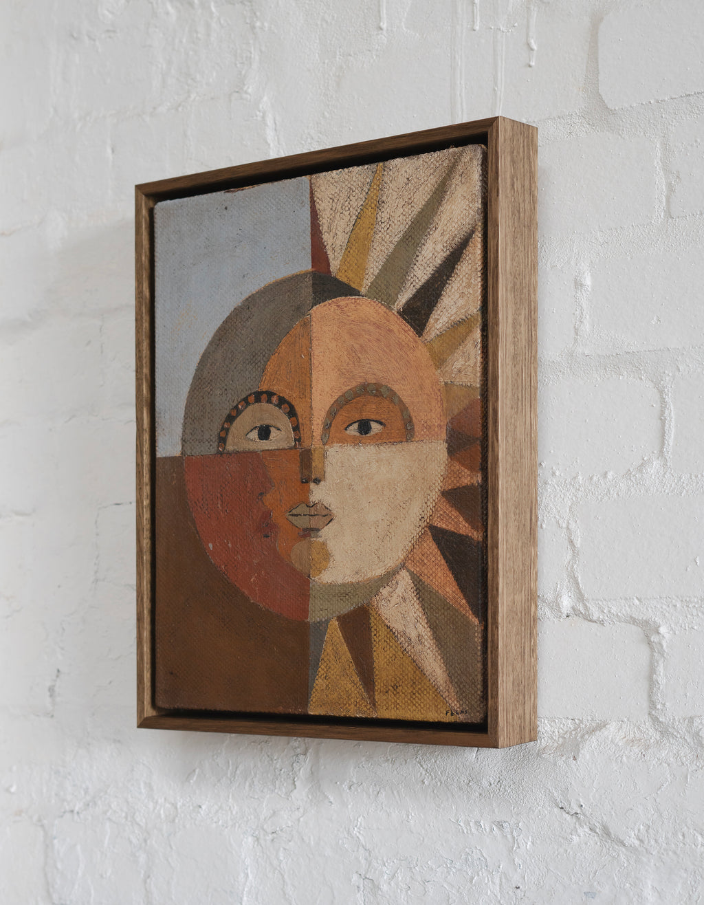 Painting by Brittany Ferns titled "The Quiet Sun" - 3.