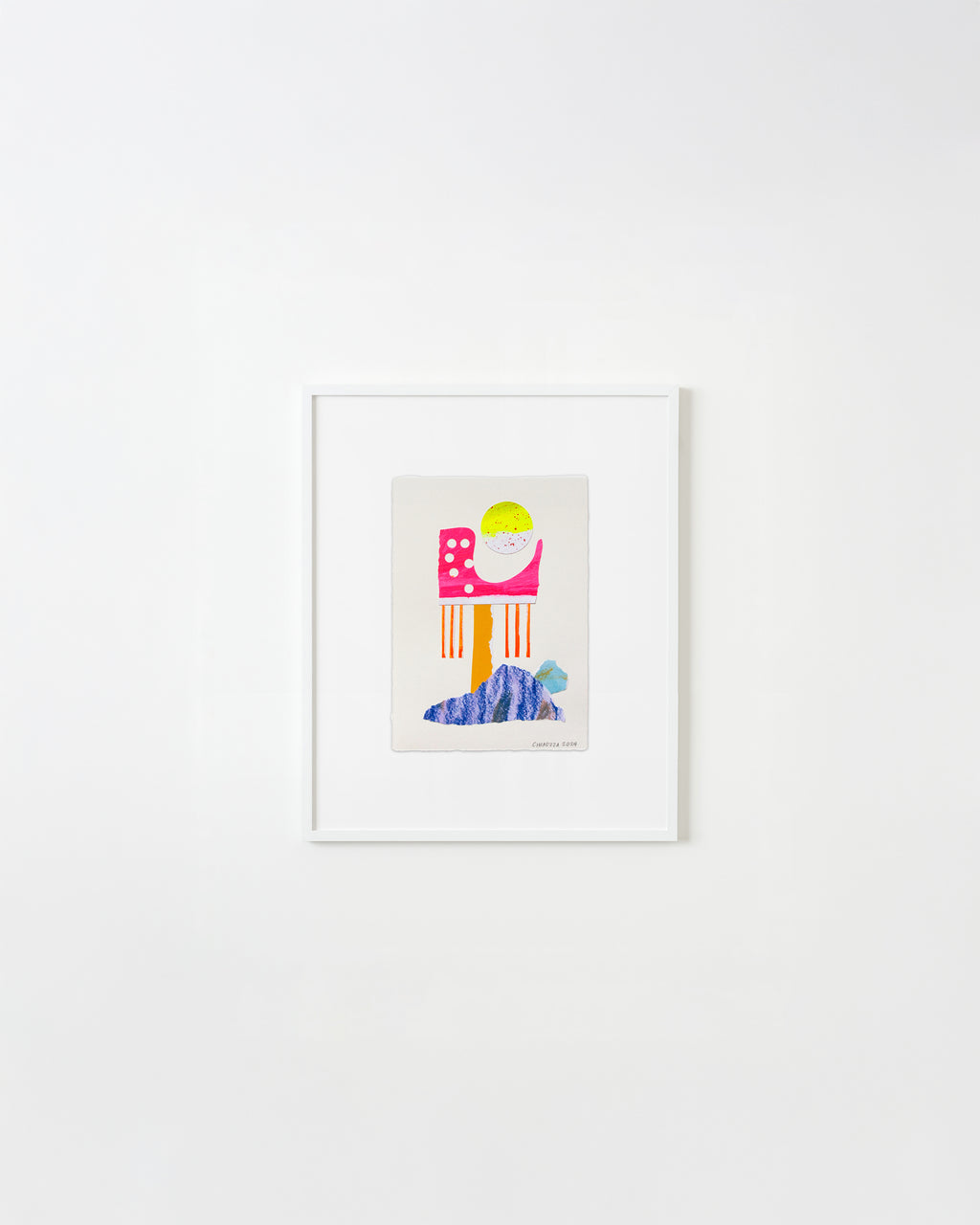 Mixed Media by Adam Frezza & Terri Chiao (CHIAOZZA) titled "Exquisite Plant Collage (Untitled)" - 3.