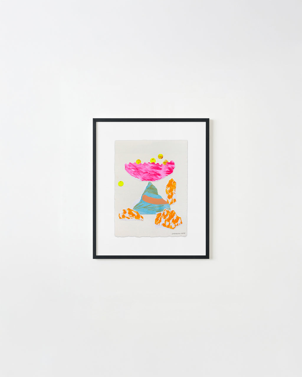 Mixed Media by Adam Frezza & Terri Chiao (CHIAOZZA) titled "Exquisite Plant Collage (Untitled)" - 4.