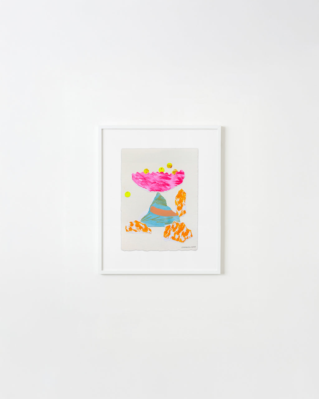 Mixed Media by Adam Frezza & Terri Chiao (CHIAOZZA) titled "Exquisite Plant Collage (Untitled)" - 3.