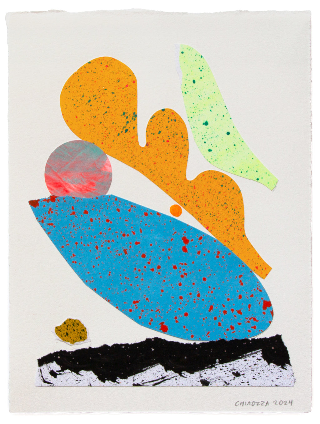 Mixed Media by Adam Frezza & Terri Chiao (CHIAOZZA) titled "Exquisite Plant Collage (Untitled)" - 2.