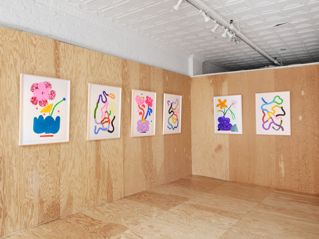 Mixed Media by Adam Frezza & Terri Chiao (CHIAOZZA) titled "Exquisite Plant Collage No. 35" - 4.