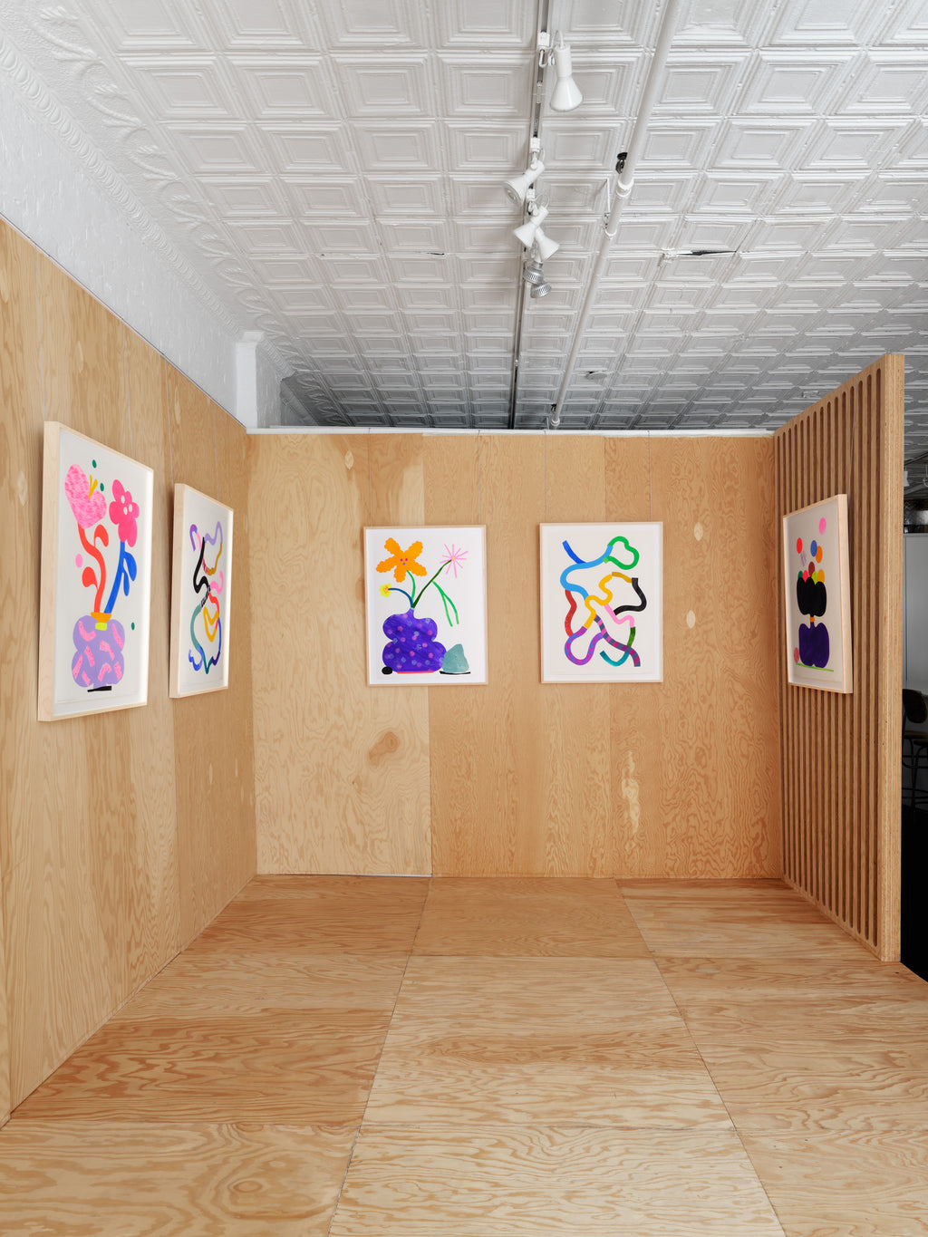 Mixed Media by Adam Frezza & Terri Chiao (CHIAOZZA) titled "Meander Collage No. 29" - 4.