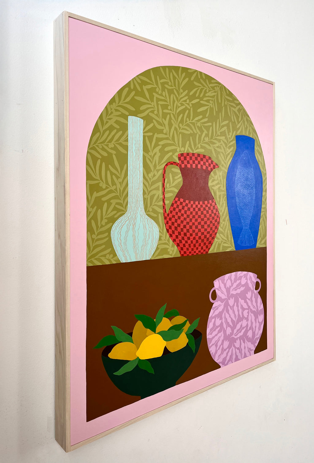 Painting by Carmen McNall titled "Talisman Compilation #2" - 3.