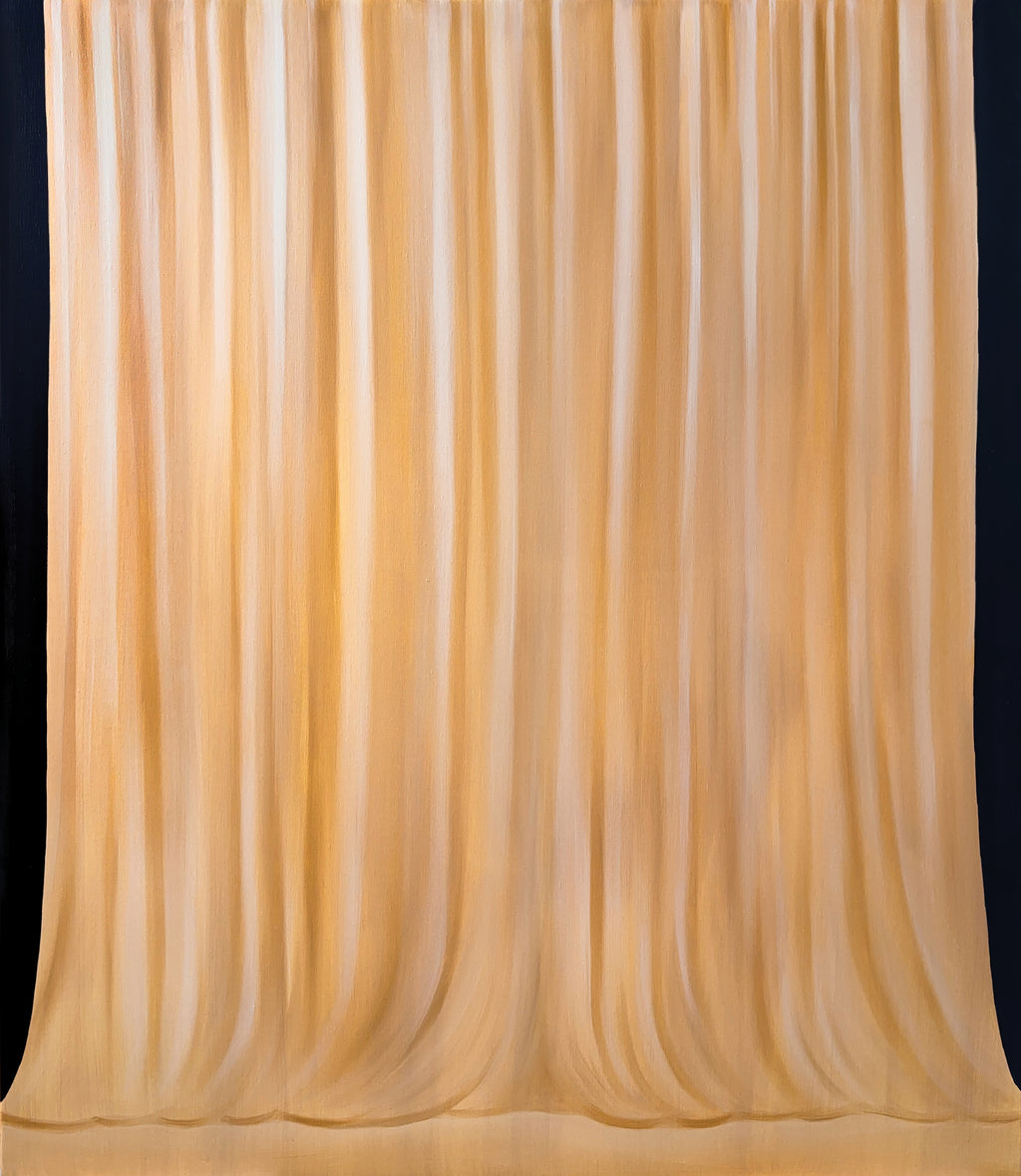 Painting by Caroline Walls titled "The Calmest Storm" - 2.