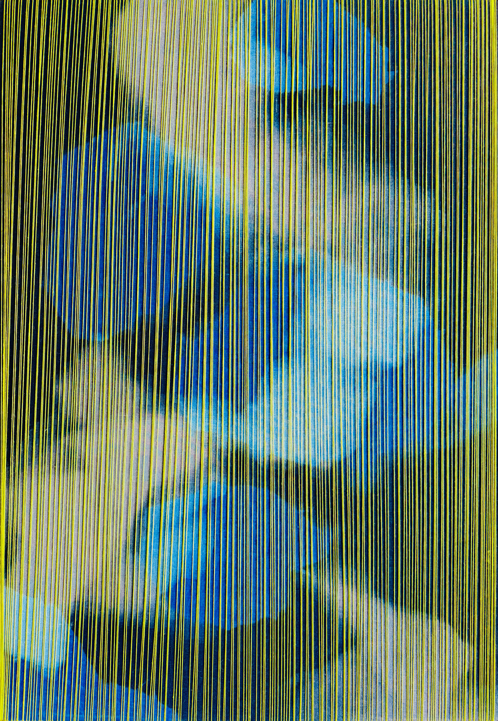 Painting by Carrie Crawford titled "Ceremonies For Courage" - 2.