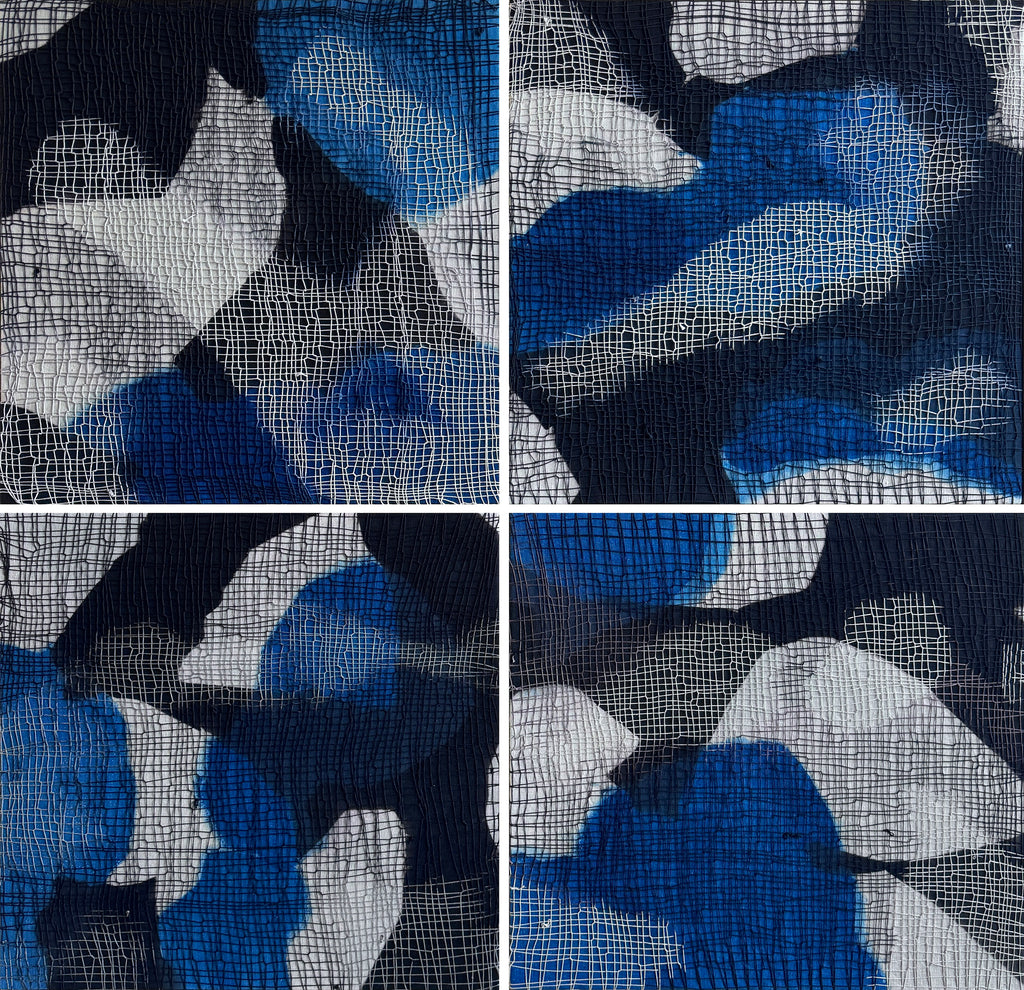 Painting by Carrie Crawford titled "Community Agreements" - 2.