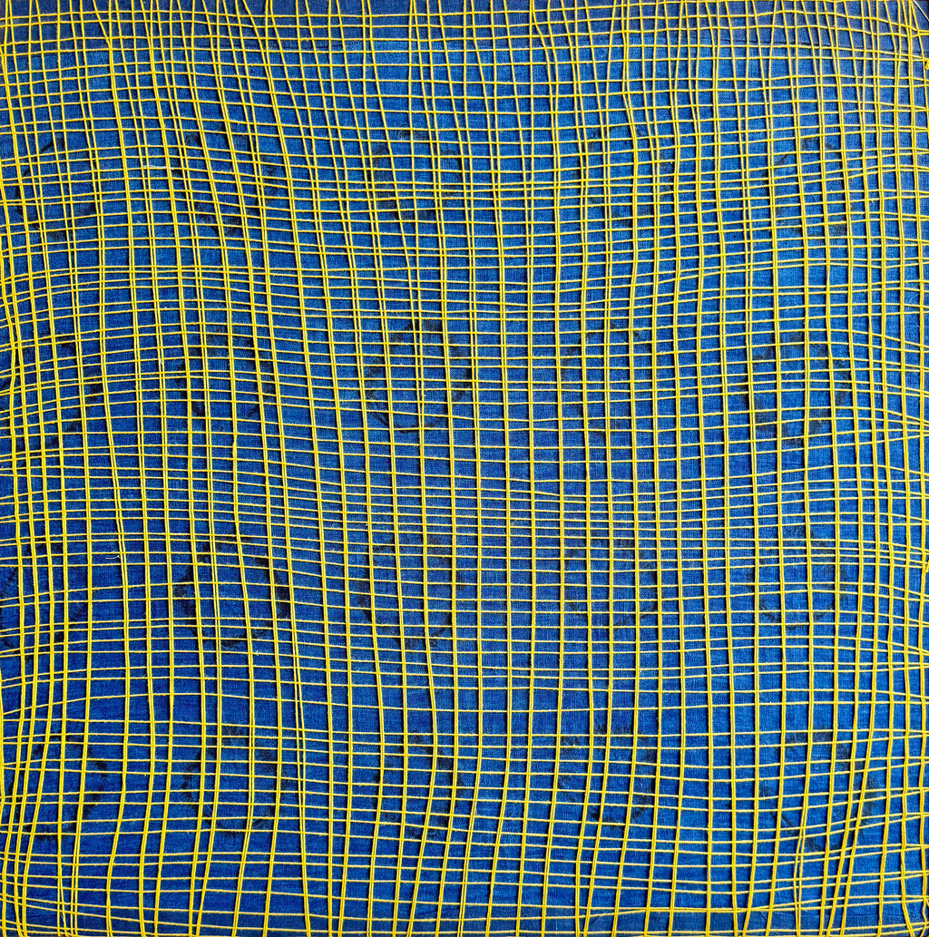 Painting by Carrie Crawford titled "Threshold : Inhale" - 2.