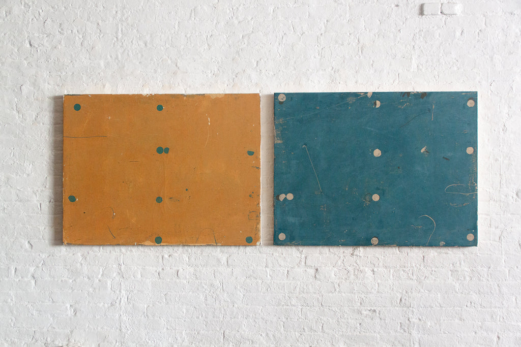 Painting by Clay Mahn titled "Holding Pattern (BV)" - 4.