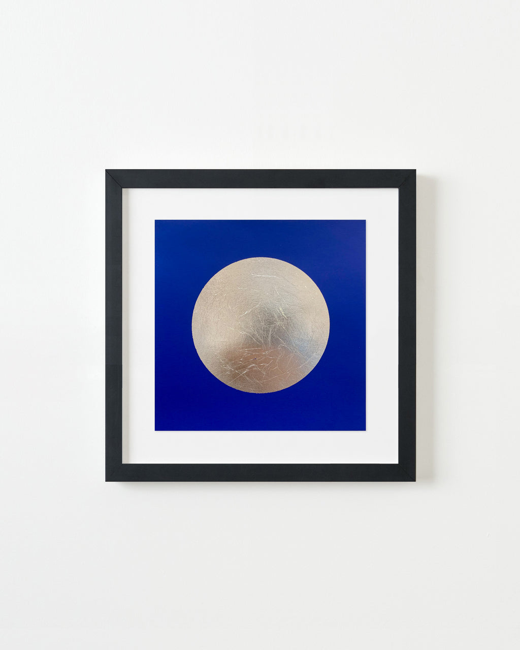 Print by Chad Kouri titled "Reflection Pool Blue (10x10 print)" - 3.