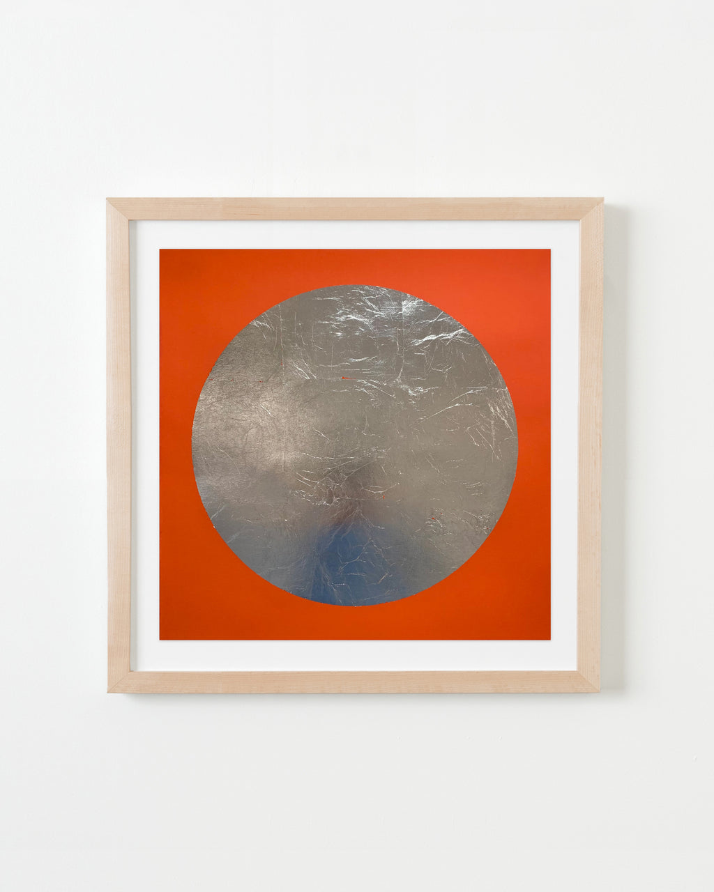 Print by Chad Kouri titled "Reflection Pool Orange (20x20 print)" - 4.
