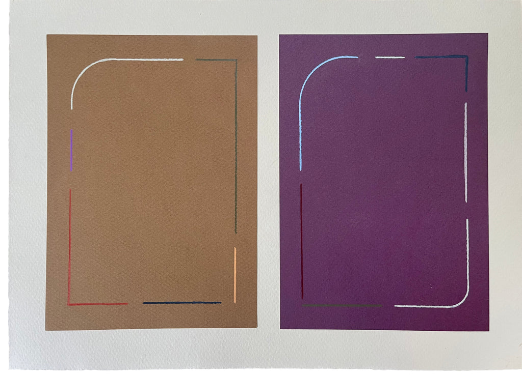 Drawing by Chloe Fields titled "Ami" - 2.