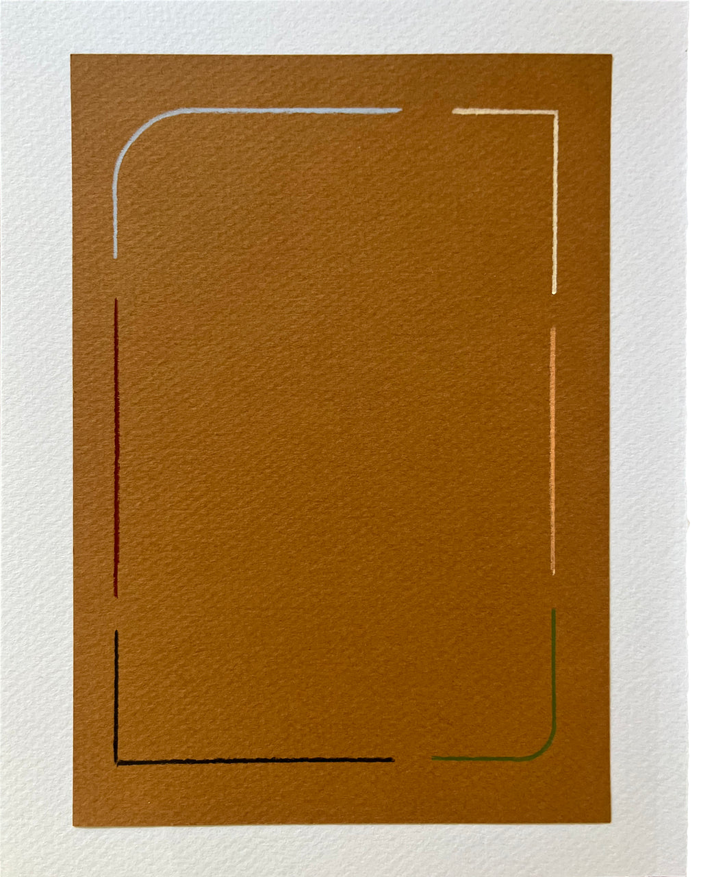 Drawing by Chloe Fields titled "Cosm" - 2.