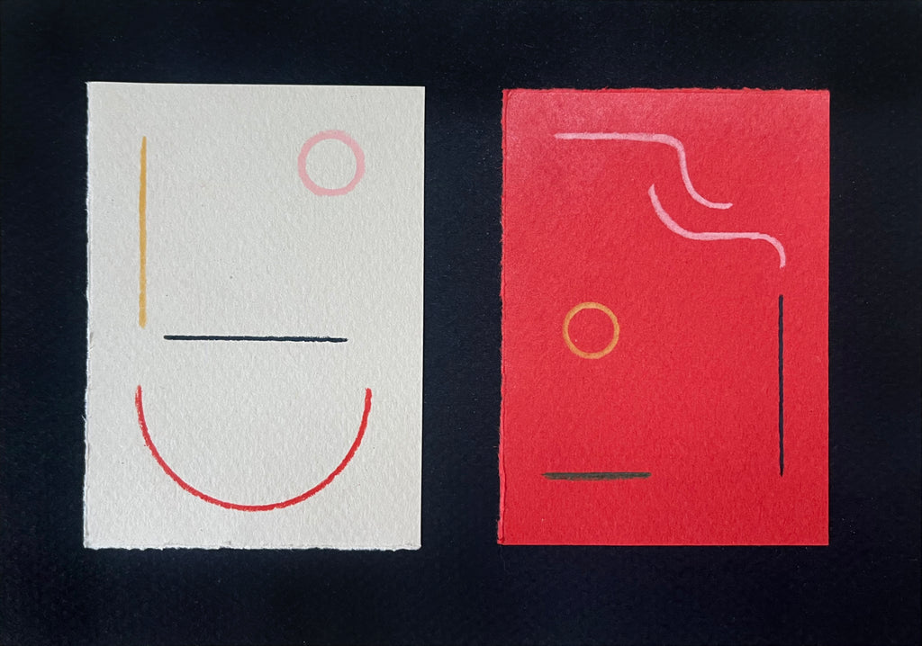 Drawing by Chloe Fields titled "Scamper" - 2.