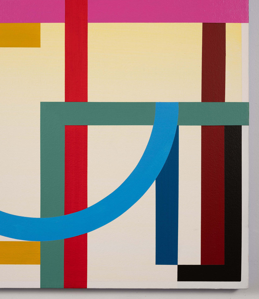 Painting by Christian Nguyen titled "Byrd in Paradise" - 4.