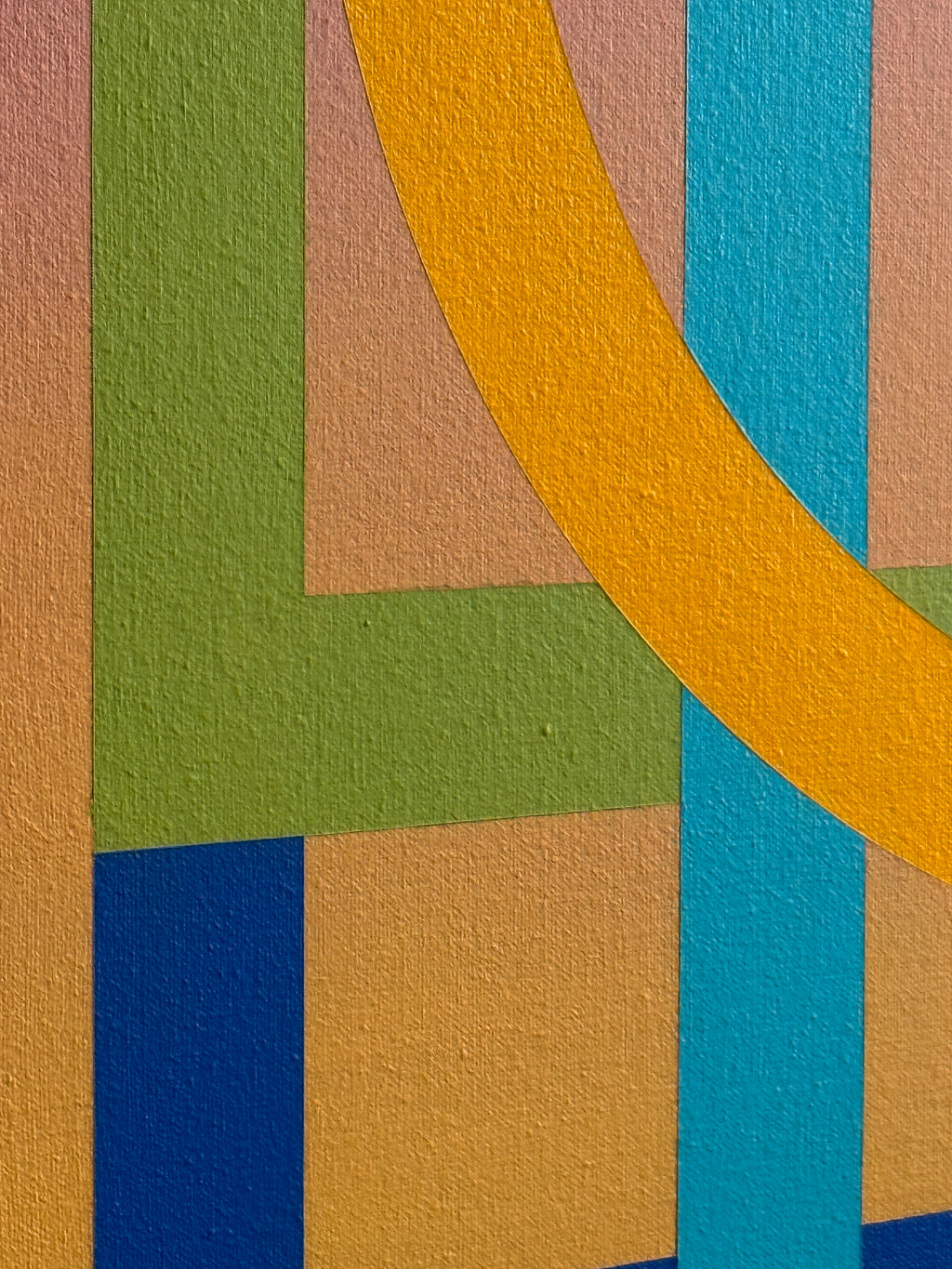 Painting by Christian Nguyen titled "Uroboros" - 4.