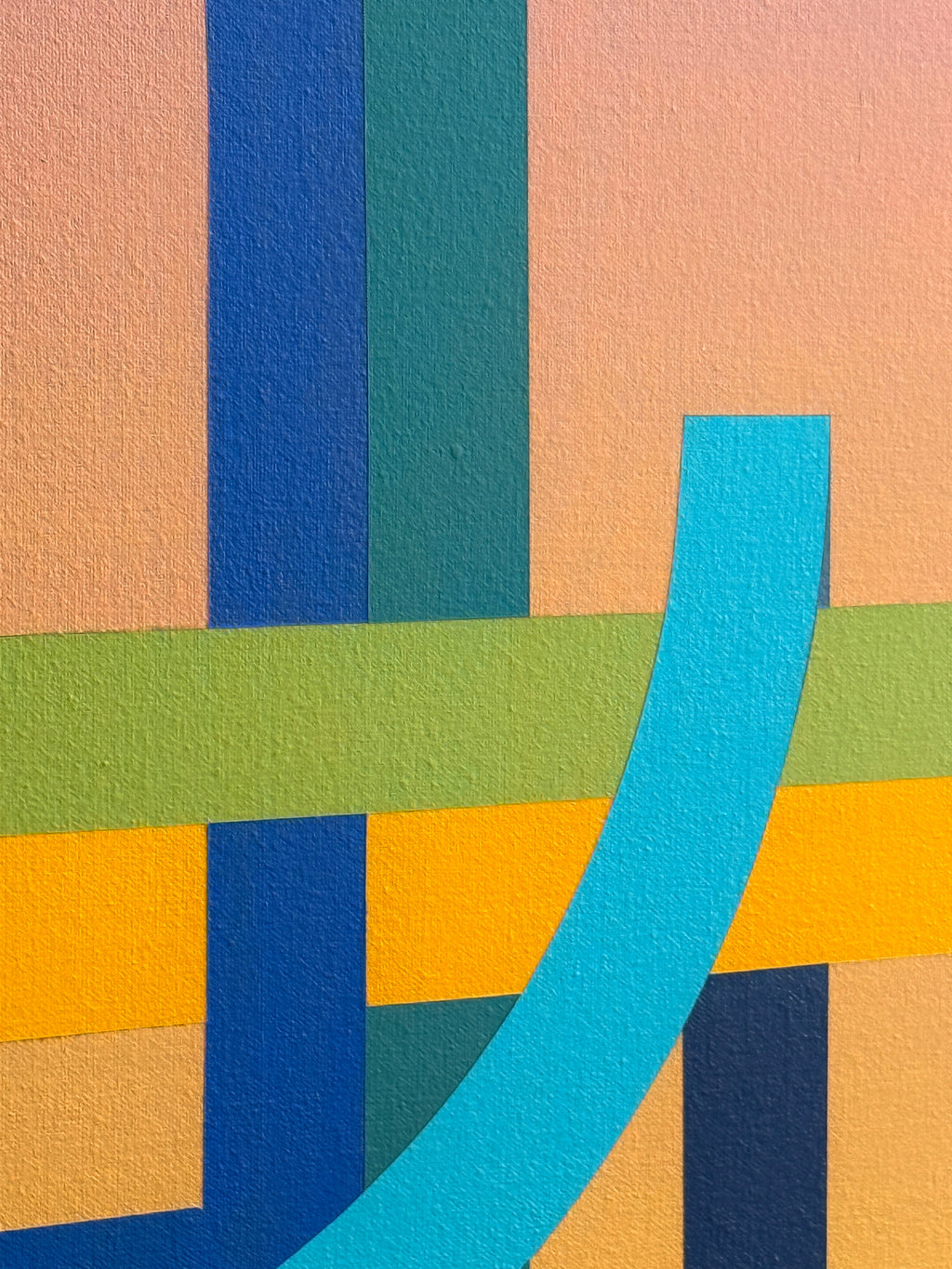 Painting by Christian Nguyen titled "Uroboros" - 5.