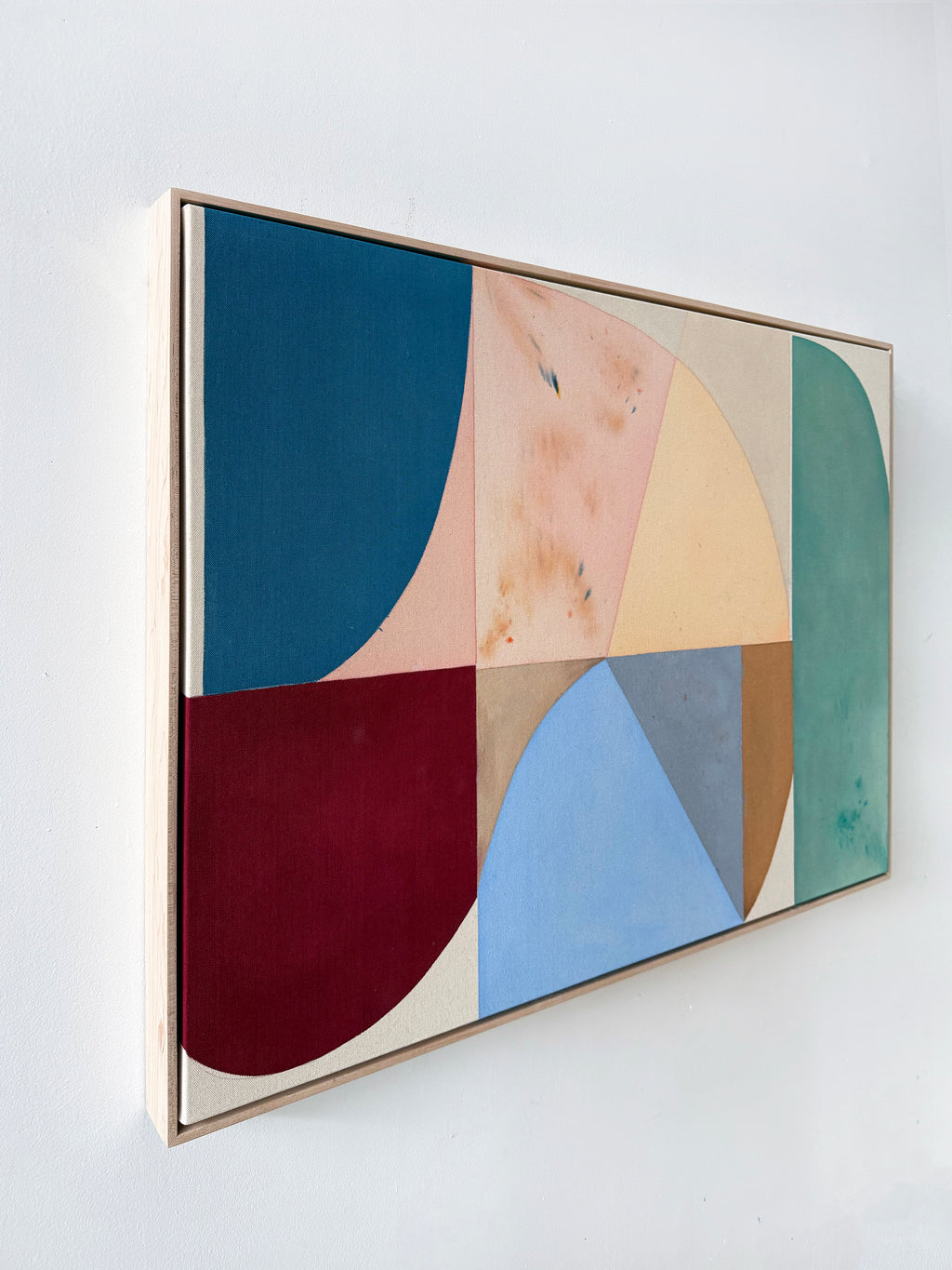 Painting by Christina Flowers titled "Collected No2" - 3.