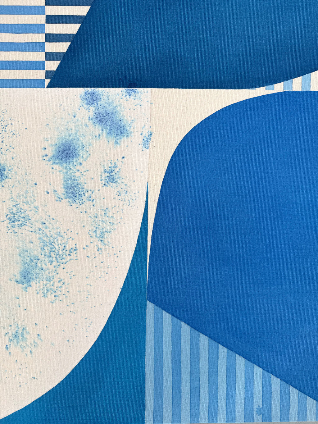 Painting by Christina Flowers titled "Côte d’Azur" - 3.