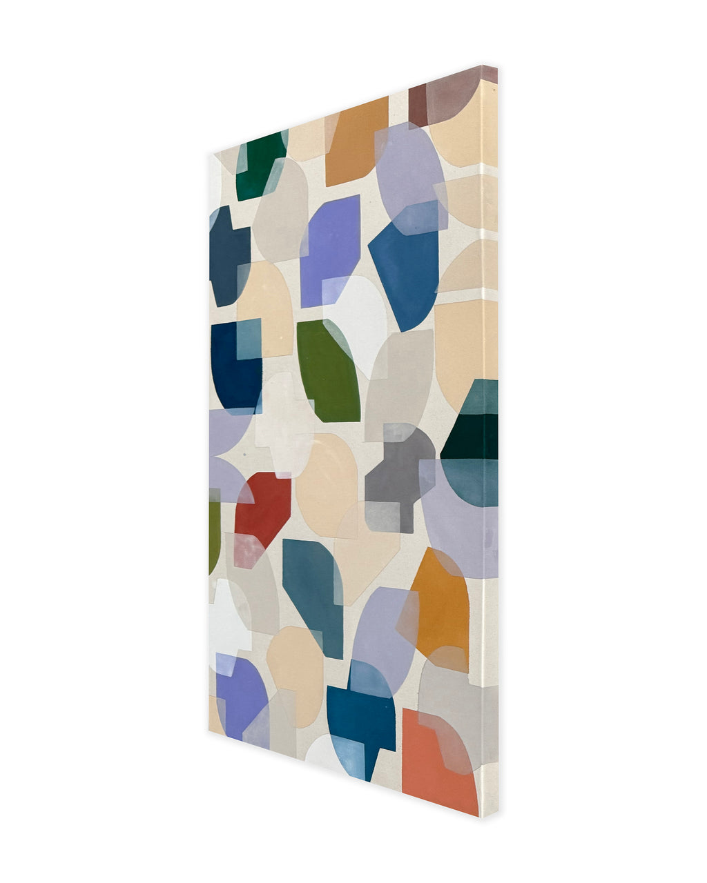Painting by Christina Flowers titled "Discourse no3" - 5.