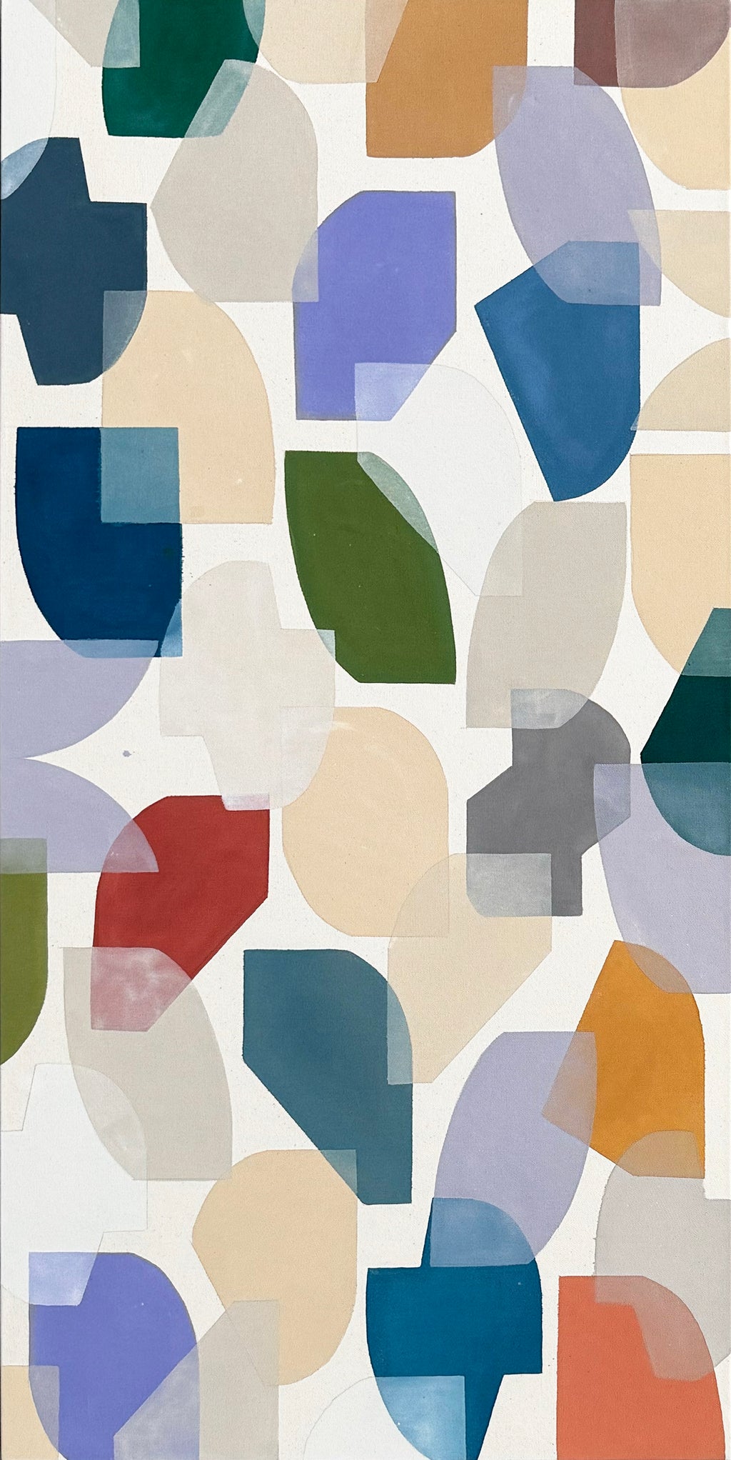 Painting by Christina Flowers titled "Discourse no3" - 2.