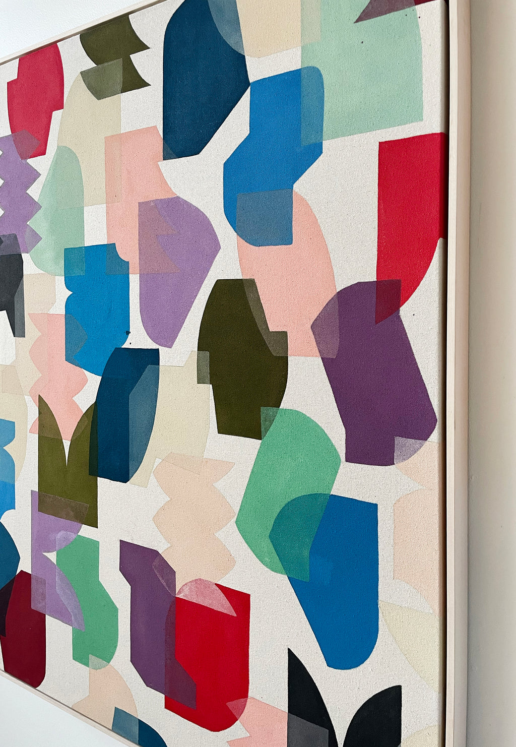 Painting by Christina Flowers titled "Discourse" - 4.