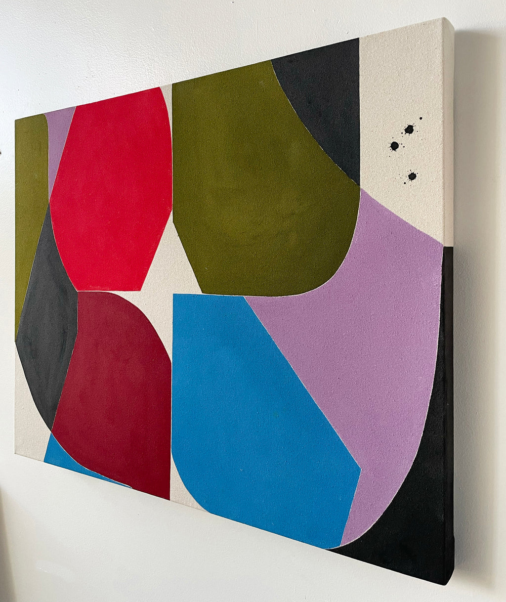 Painting by Christina Flowers titled "Ideograph" - 5.