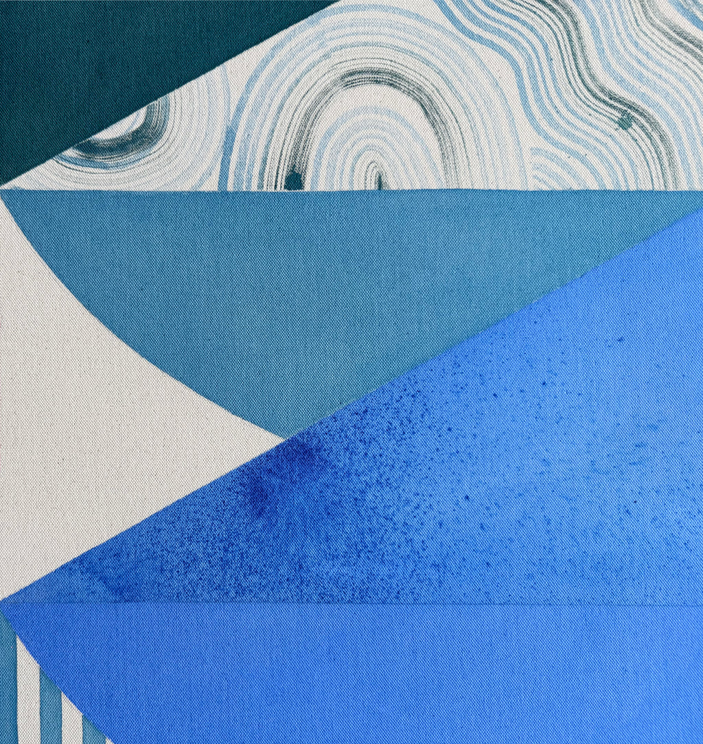 Painting by Christina Flowers titled "Laguna" - 5.