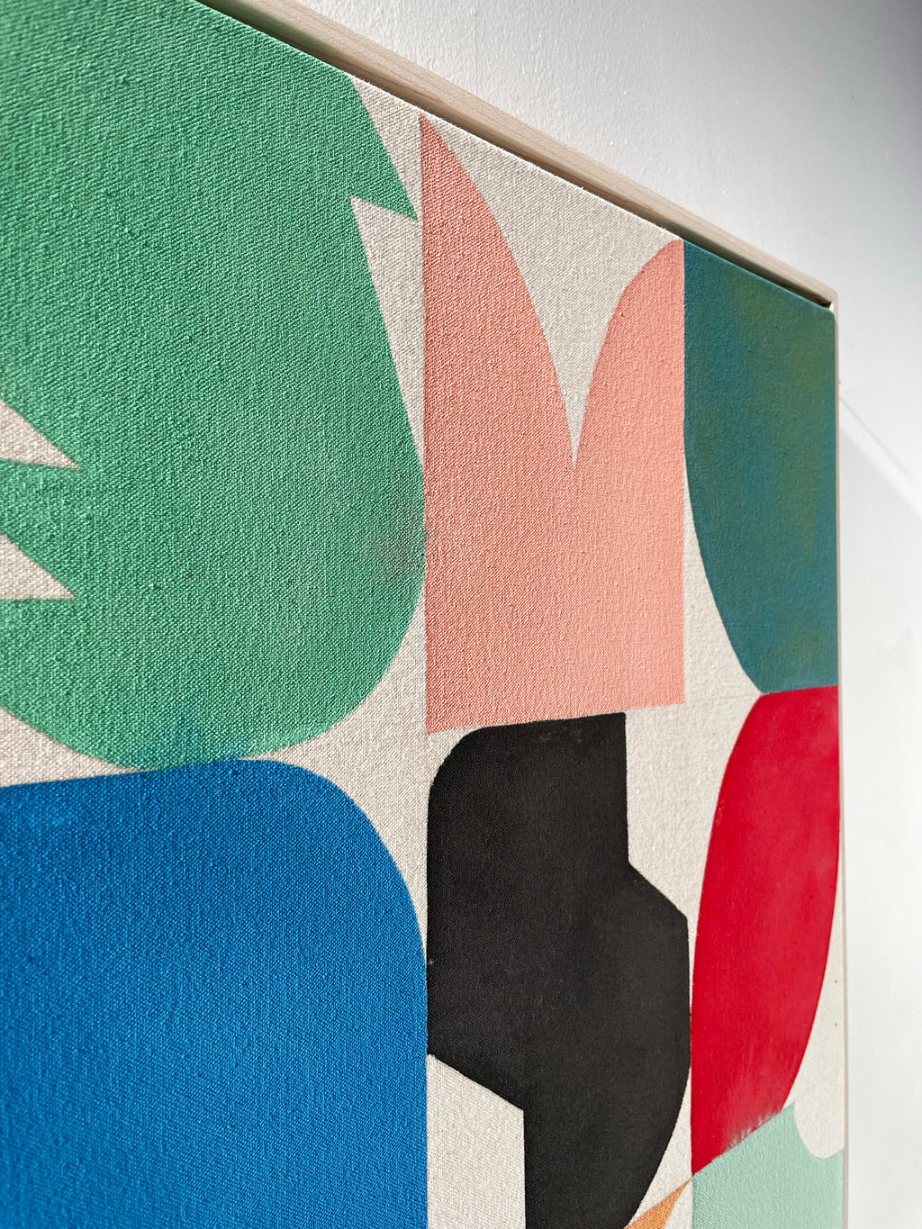 Painting by Christina Flowers titled "Lexicon" - 4.