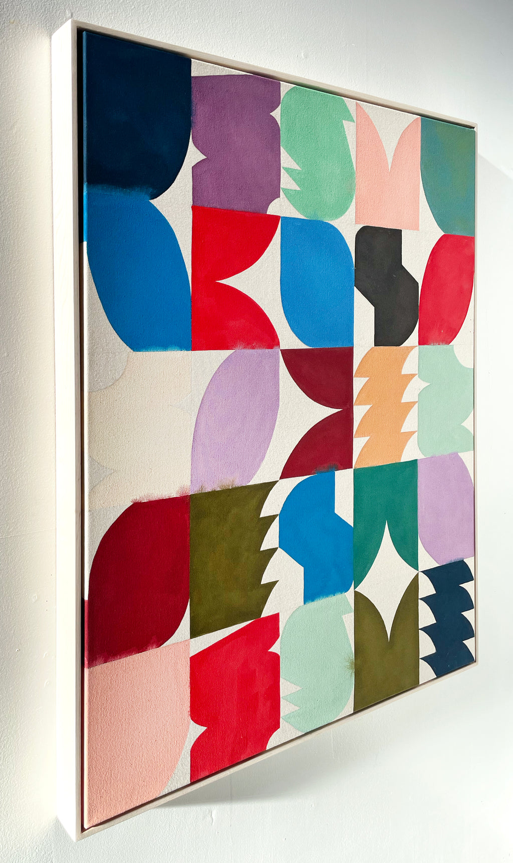 Painting by Christina Flowers titled "Lexicon" - 5.