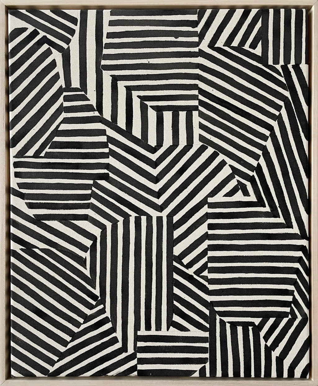 Painting by Christina Flowers titled "Narrative" - 2.