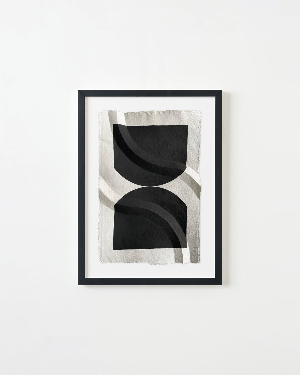 Painting by Christina Flowers titled "Shadow and Light - Bl2" - 3.