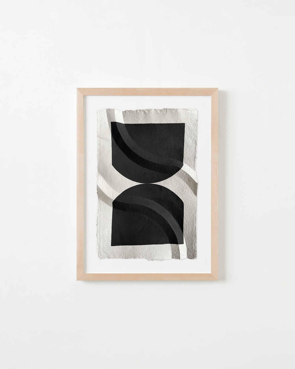 Painting by Christina Flowers titled "Shadow and Light - Bl2" - 4.