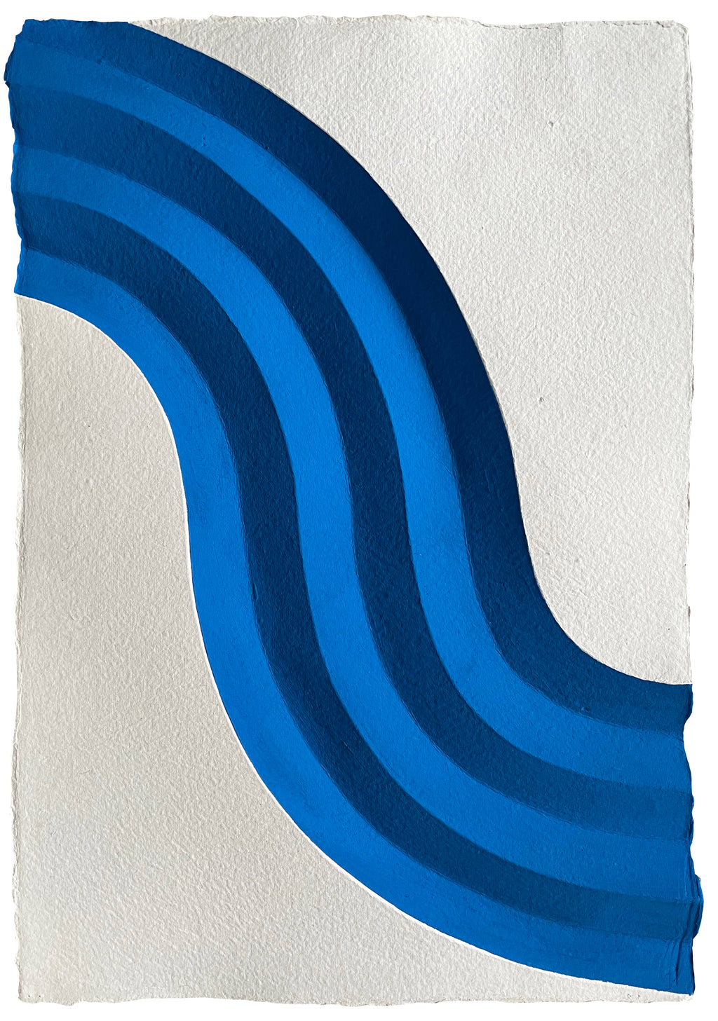 Painting by Christina Flowers titled "Shadow and Light - B2" - 2.