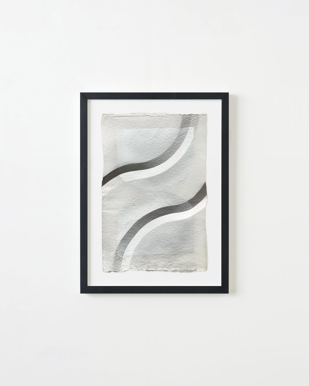Painting by Christina Flowers titled "Shadow and Light - W1" - 3.