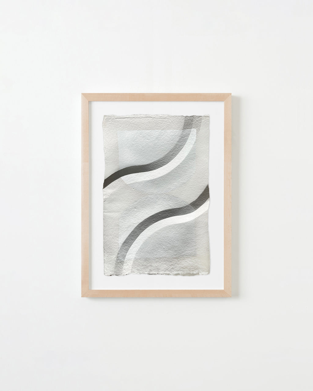 Painting by Christina Flowers titled "Shadow and Light - W1" - 4.