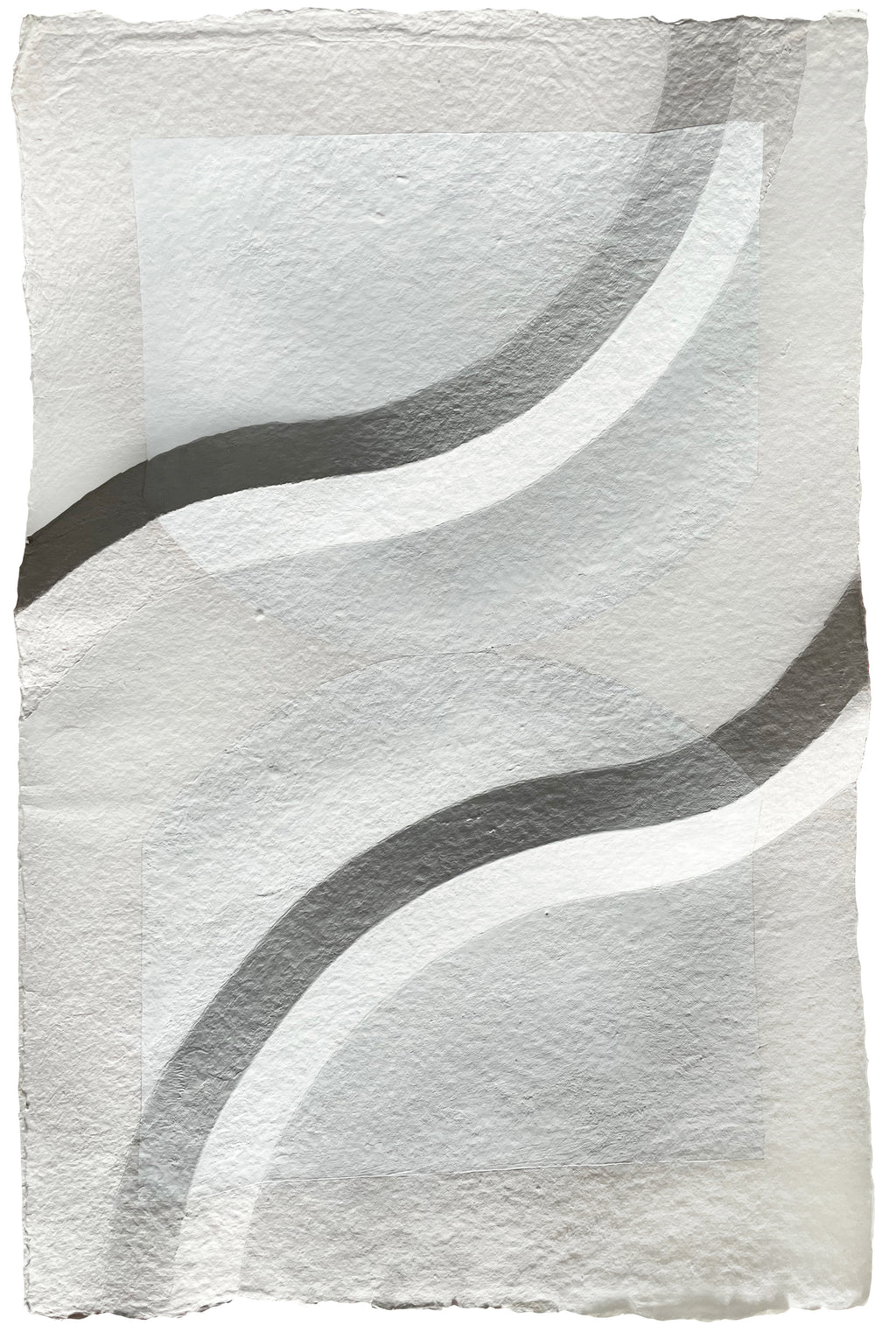Painting by Christina Flowers titled "Shadow and Light - W1" - 2.